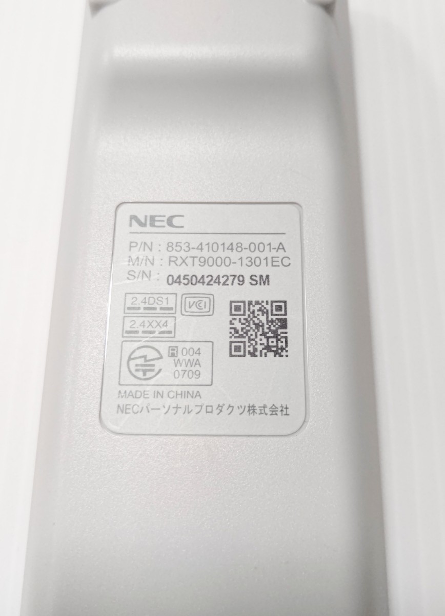 NEC　RXT9000-1301EC　テレビ/PC/DVD用リモコン