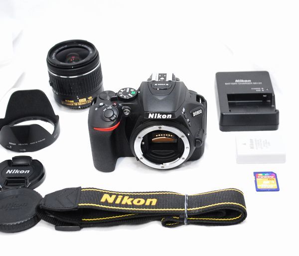 新品同様の超美品 914ショット・SDカード付き】Nikon ニコン D5600 AF