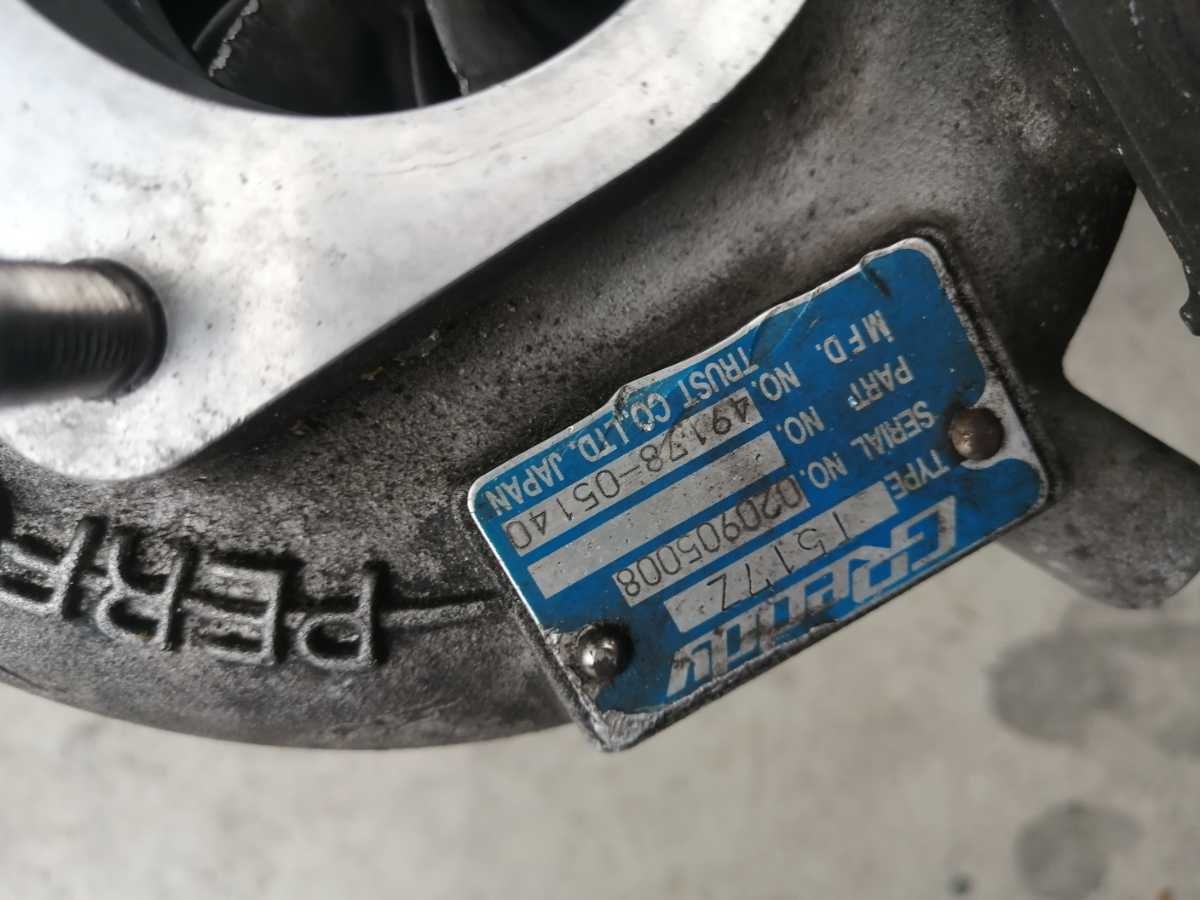 シルビア T517z タービン M7960 180SX フルタービン 社外タービン gtss