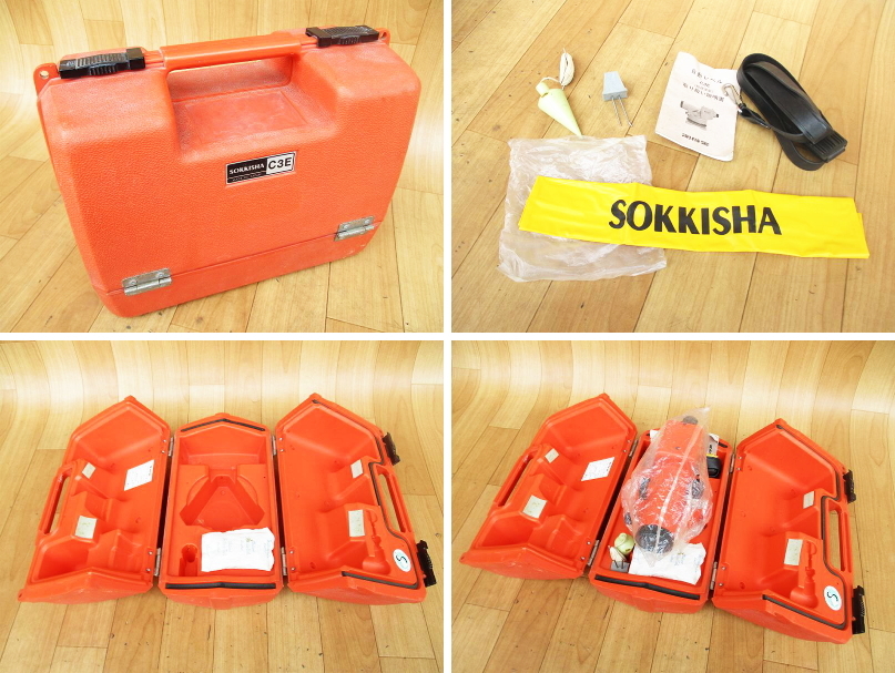 ケース ヤフオク! - SOKKISHA 測機舎 自動レベル 測定機 C3E オート... ケース