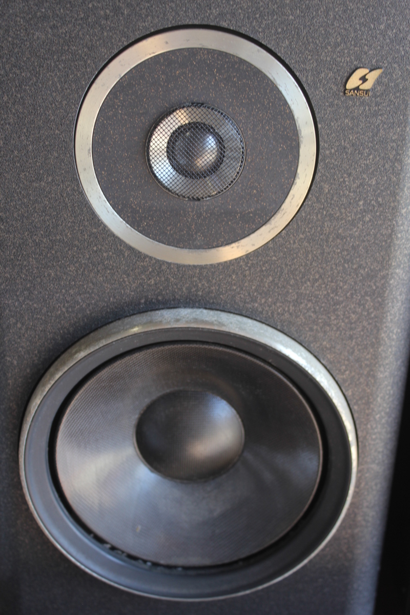 SANSUI サンスイ SP-100i ペア スピーカー 2WAY ジャンク SANSUI サンスイ SP-100i ペア スピーカー 2WAY ジャンク