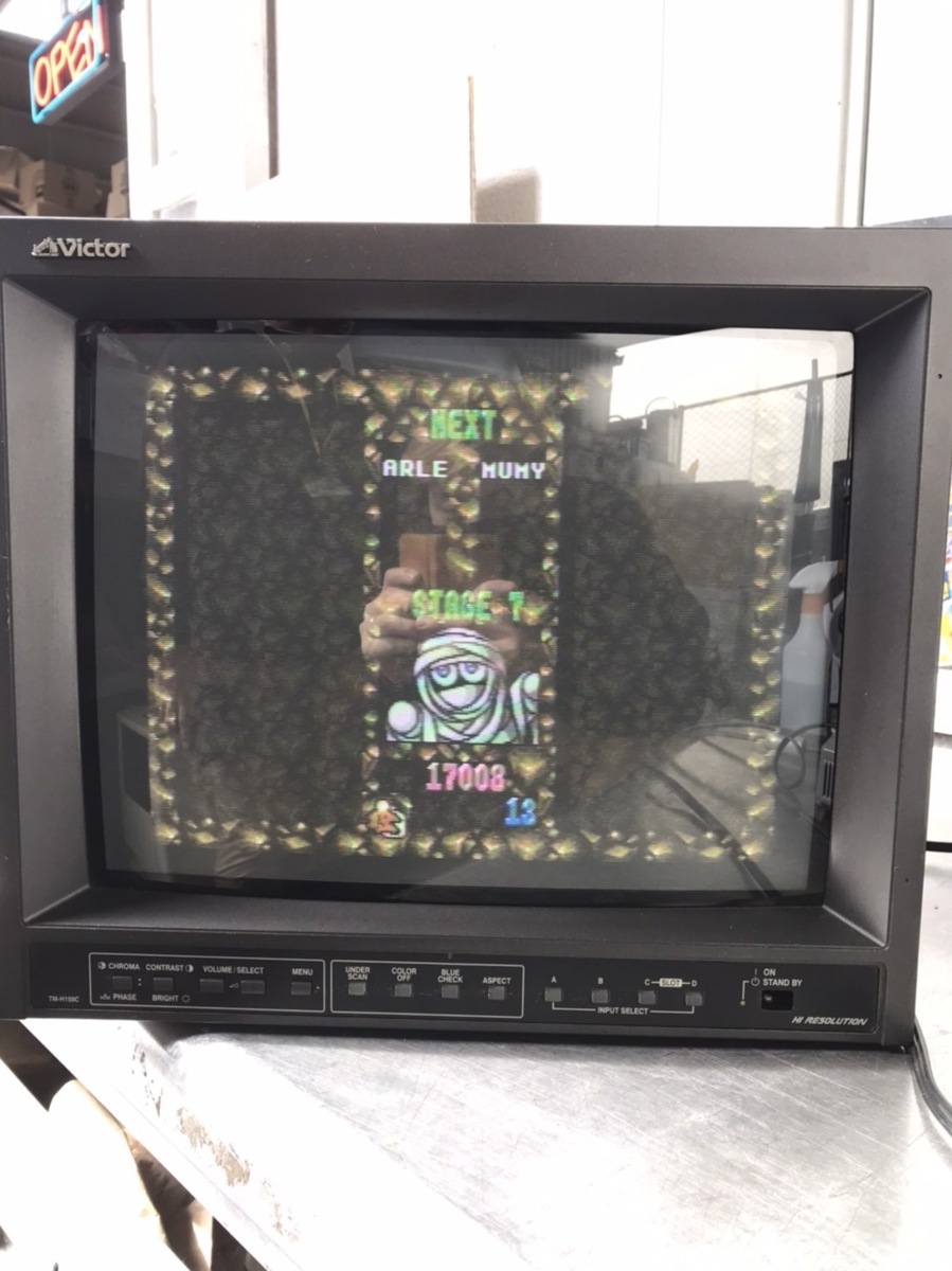 送料込】 14型 15型モニターTM-H150C カラービデオモニター Victor