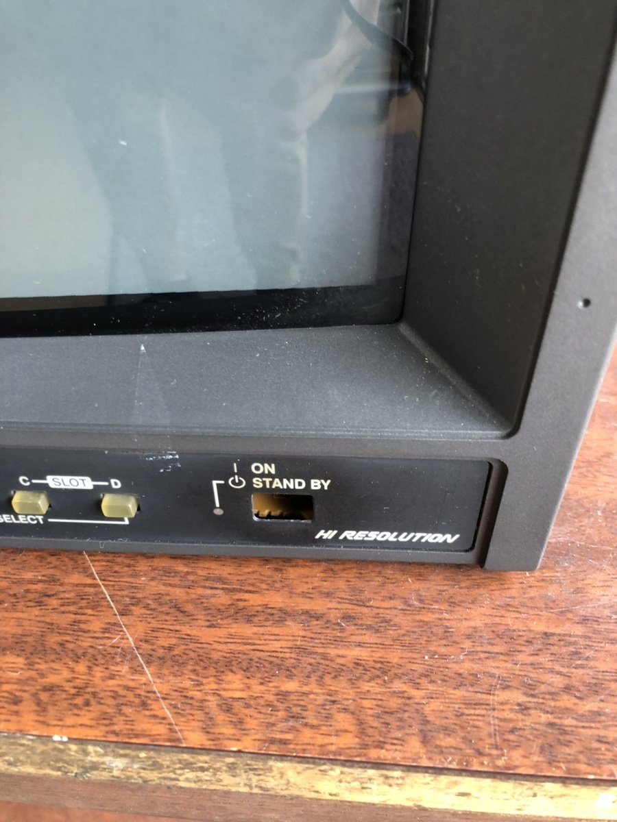 used Victor カラービデオモニター 15型モニターTM-H150C 14型 used Victor カラービデオモニター 15型モニターTM-H150C 14型