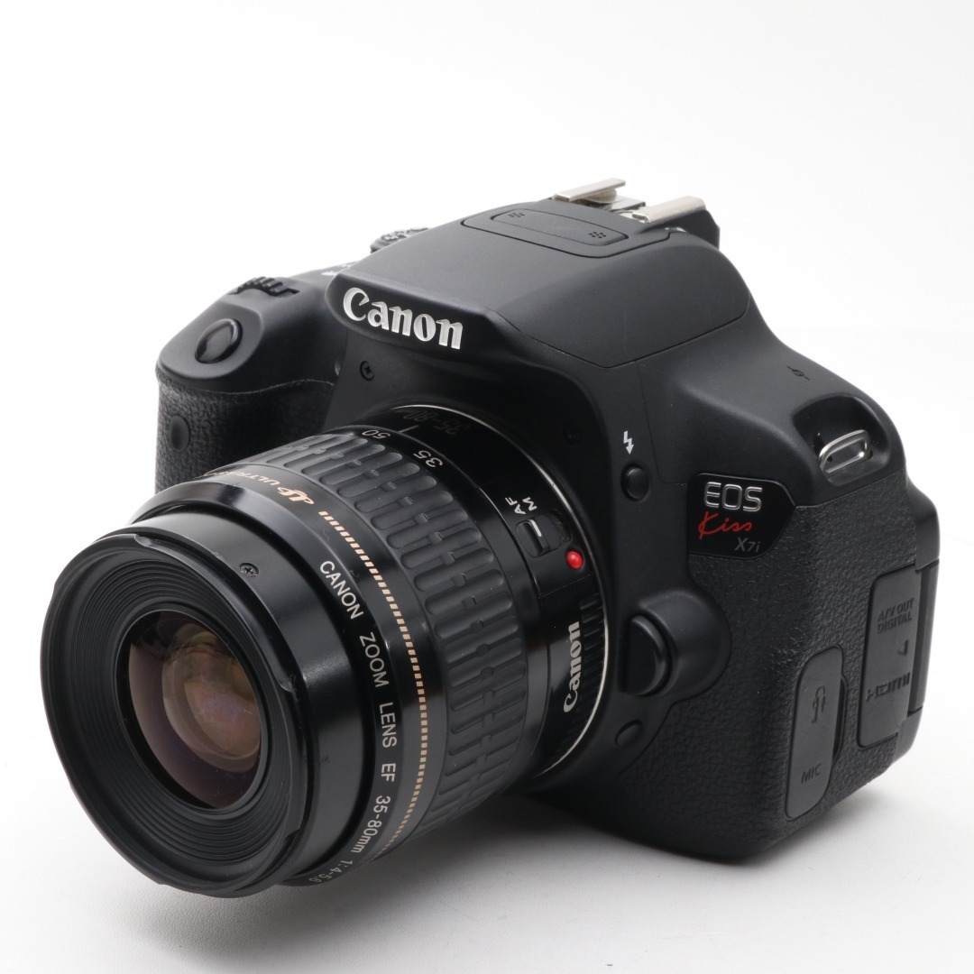 美品 Canon EOS X7i レンズセット キャノン 一眼レフ カメラ 自撮り