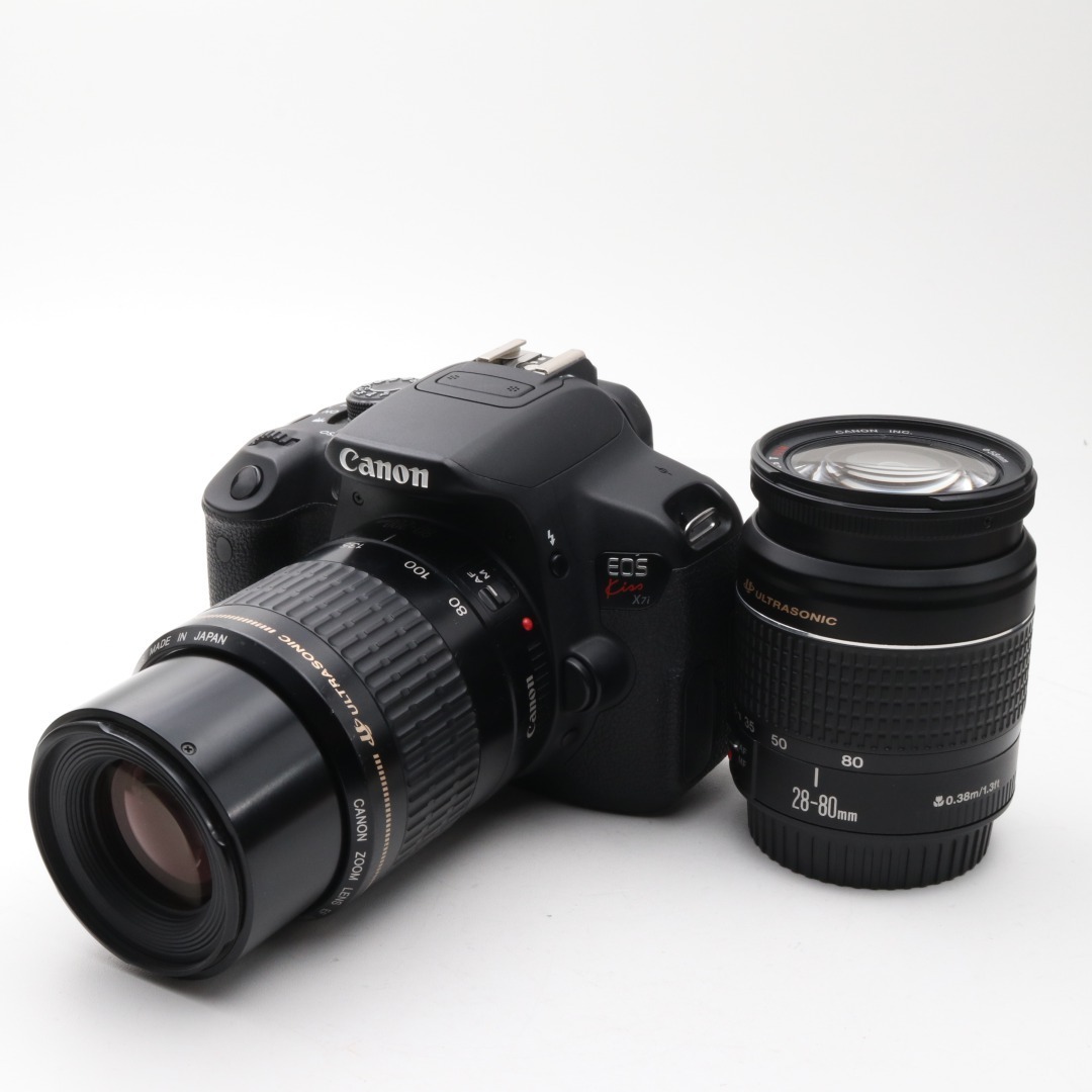 売れ筋がひ贈り物! おすすめ 自撮り カメラ 一眼レフ キャノン ダブルズームセット X7i Canon 美品 中古 初心者 新品SDカード8GB 入門機 キヤノン 売れ筋がひ贈り物! おすすめ 自撮り カメラ 一眼レフ キャノン ダブルズームセット X7i Canon 美品 中古 初心者 新品SDカード8GB 入門機 キヤノン