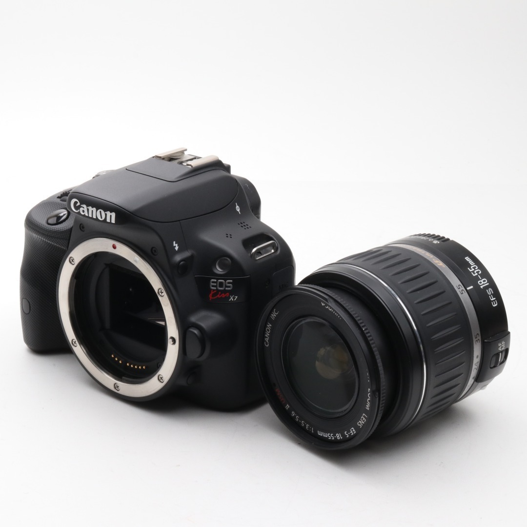 中古 美品 Canon EOS X7 レンズセット 一眼レフ カメラ キャノン 初心者 人気 おすすめ 新品SDカード8GB付_画像4