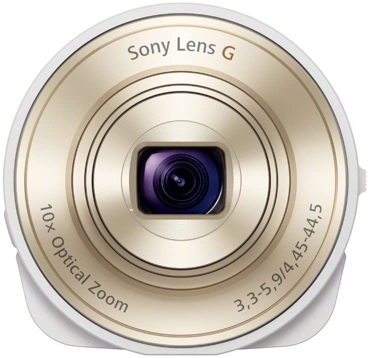 輝い 中古 美品 SONY cyber-shot QX10 ホワイト カメラ 人気 おすすす 初心者 ソニー ソニー