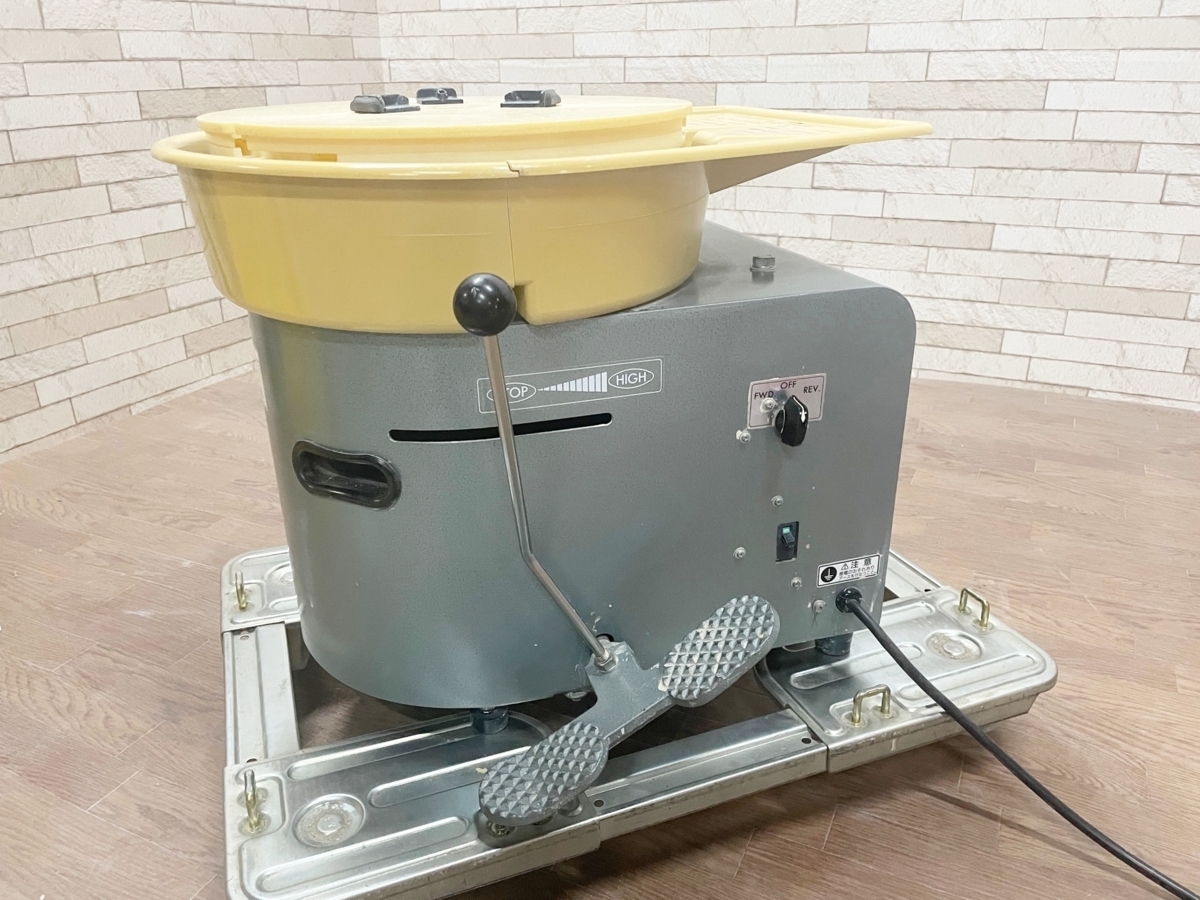 SHIMPO/シンポ 電動 陶芸ろくろ RK-88C形 AC100V 陶芸/粘土/陶土/轆轤/工芸/図工/電動ろくろ 買取店舗 陶芸 電動ロクロ SHIMPO RK-88C形 陶芸