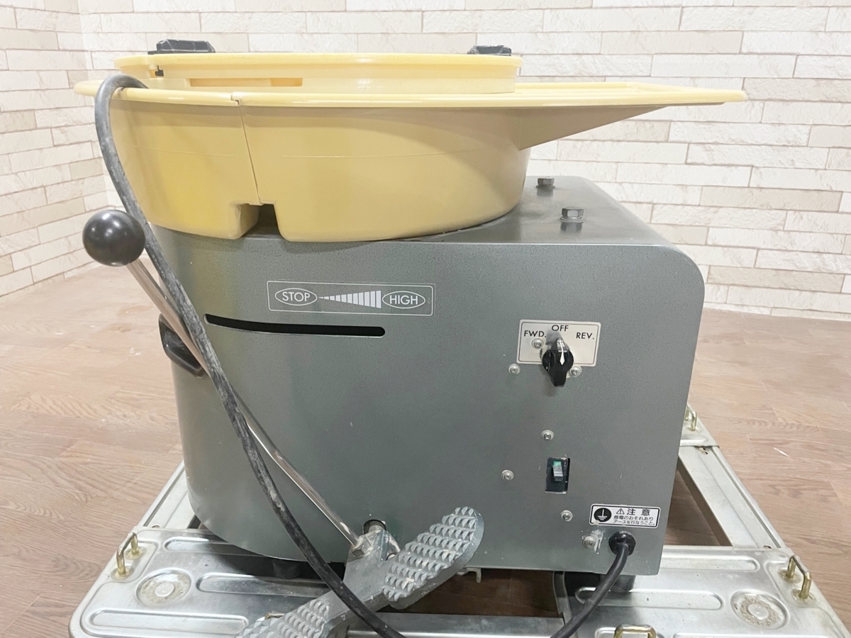 SHIMPO/シンポ 電動 陶芸ろくろ RK-88C形 AC100V 陶芸/粘土/陶土/轆轤/工芸/図工/電動ろくろ 買取店舗 陶芸 電動ロクロ SHIMPO RK-88C形 陶芸