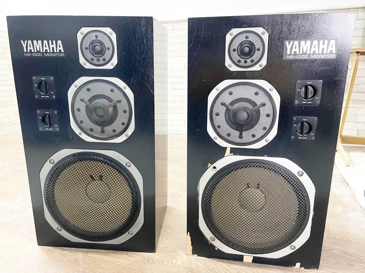 YAMAHA NS-1000M 音出し確認OK スピーカー ペア 2個口発送