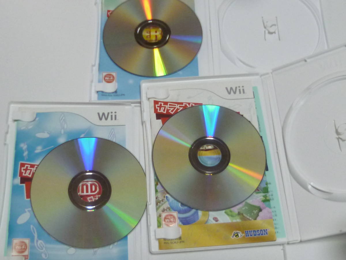 A21【送料無料 即日配送 動作確認済】Wii ソフト　カラオケジョイサウンド　Wii DX スーパーDX