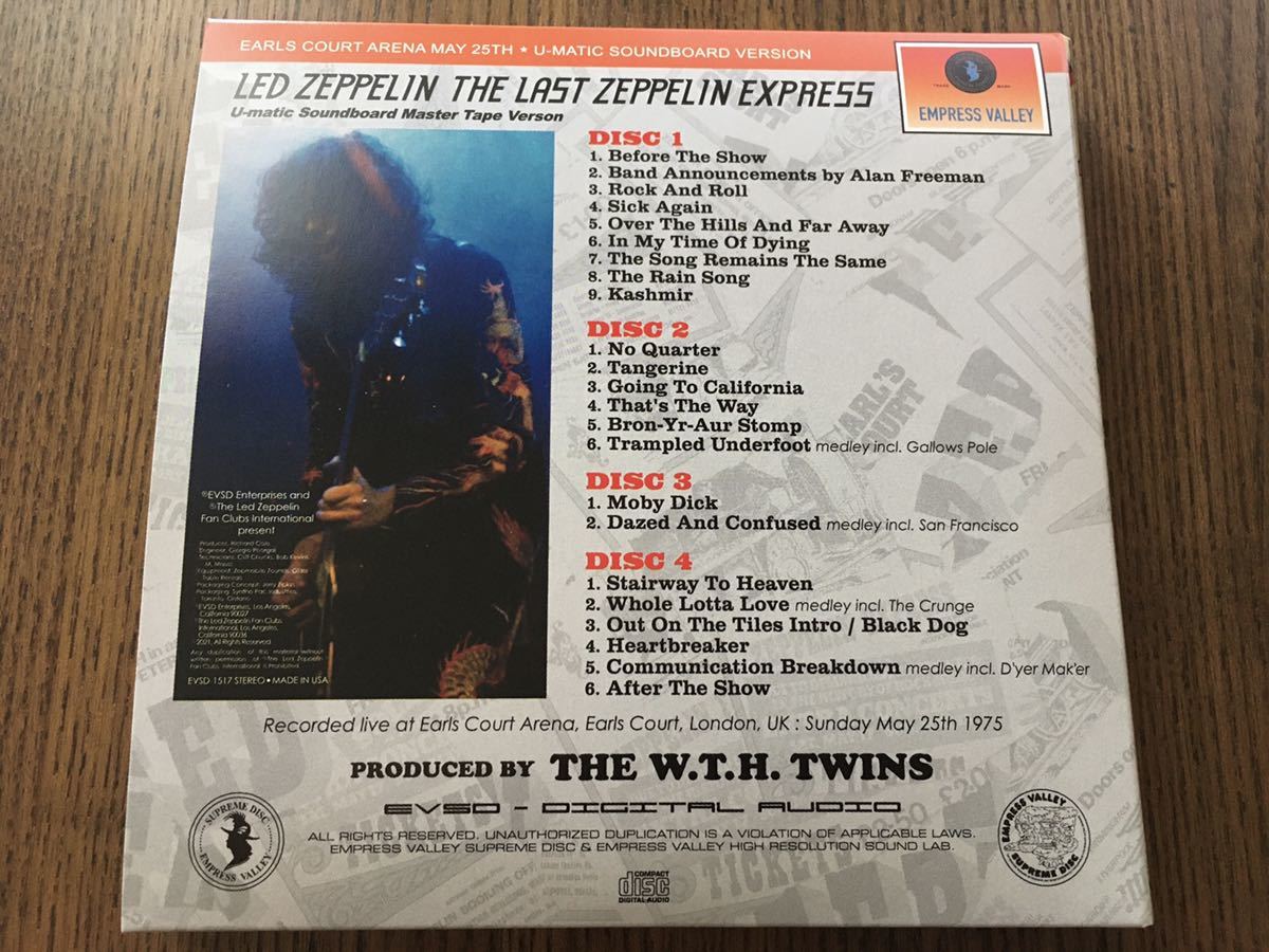 高価値】 Led Zeppelin 4CD 終劇のソリチュード tdh-latinoamerica.de