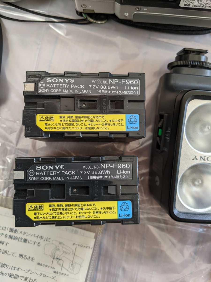 SONY DCR-VX2000 デジタルビデオレコーダー　ジャンク品_画像2