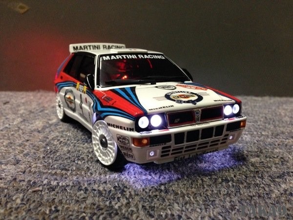 タミヤ ラジコンカー 1/10 電動RCカーシリーズ ランチア デルタ タミヤ ラジコンカー 1/10 電動RCカーシリーズ ランチア デルタ