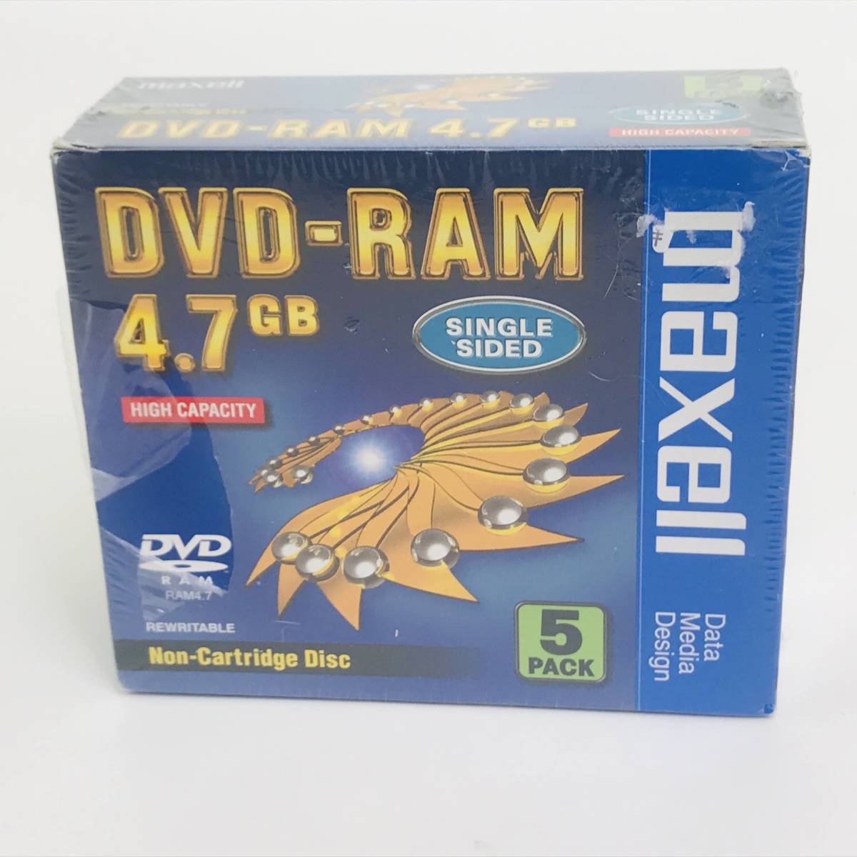 ★送料無料★匿名配送★　maxell DVD-RAMディスク DRM47.1P5S_画像1