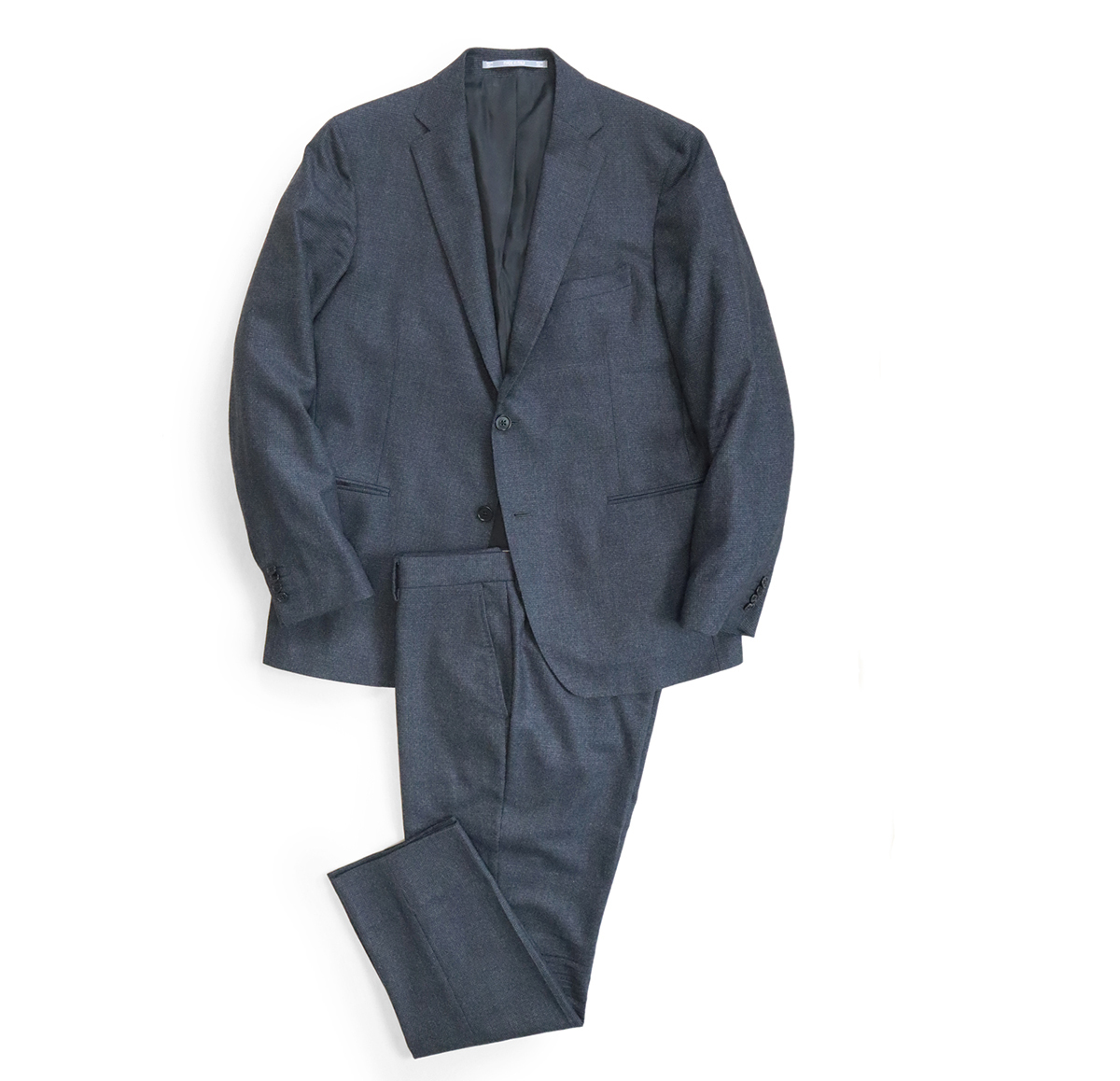 ●Cantarelli ERALDO ◆セットアップ スーツ (ダークグレー サイズ52) シングルジャケット スラックス カンタレリ ◆No.37/WX20_画像1