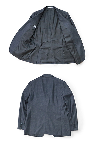 ●Cantarelli ERALDO ◆セットアップ スーツ (ダークグレー サイズ52) シングルジャケット スラックス カンタレリ ◆No.37/WX20_画像2
