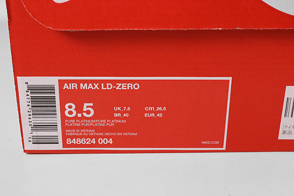 品質保証SALE ヤフオク! - NIKE ナイキ AIR MAX LD-ZERO エアマックス 