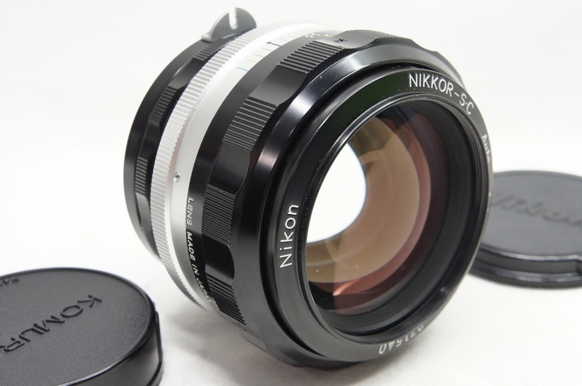 【アルプスカメラ】美品 Nikon ニコン Nikkor-S.C Auto 55mm F1.2 非Ai MF 単焦点レンズ 220320t_画像6