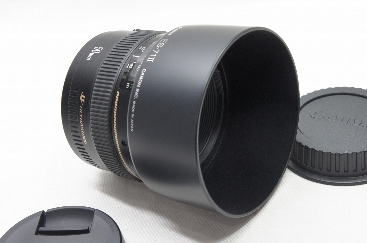 アルプスカメラ】美品 Canon キヤノン EF 50mm F1.4 USM 単焦点レンズ