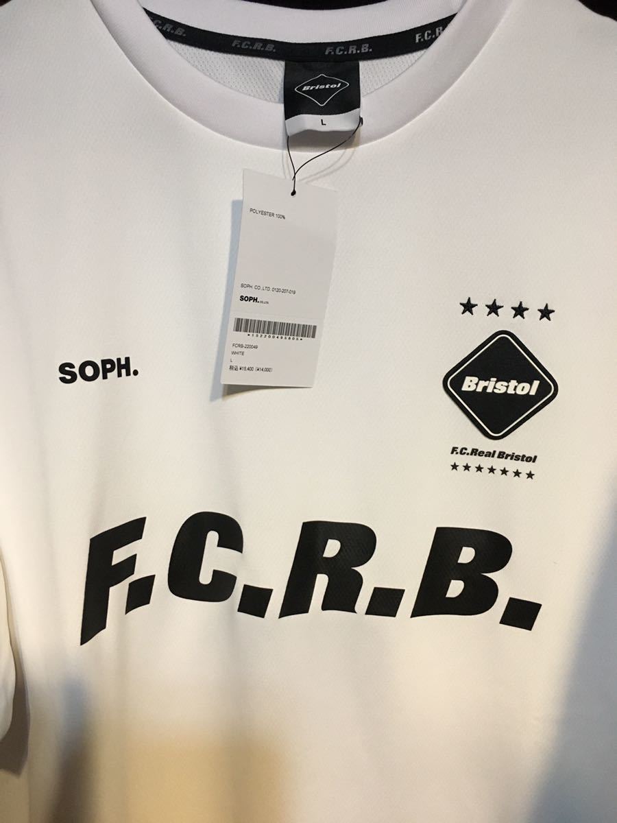 FCRB 22SS S/S PRE MATCH TOP F.C.Real Bristol Tシャツ ホワイト L