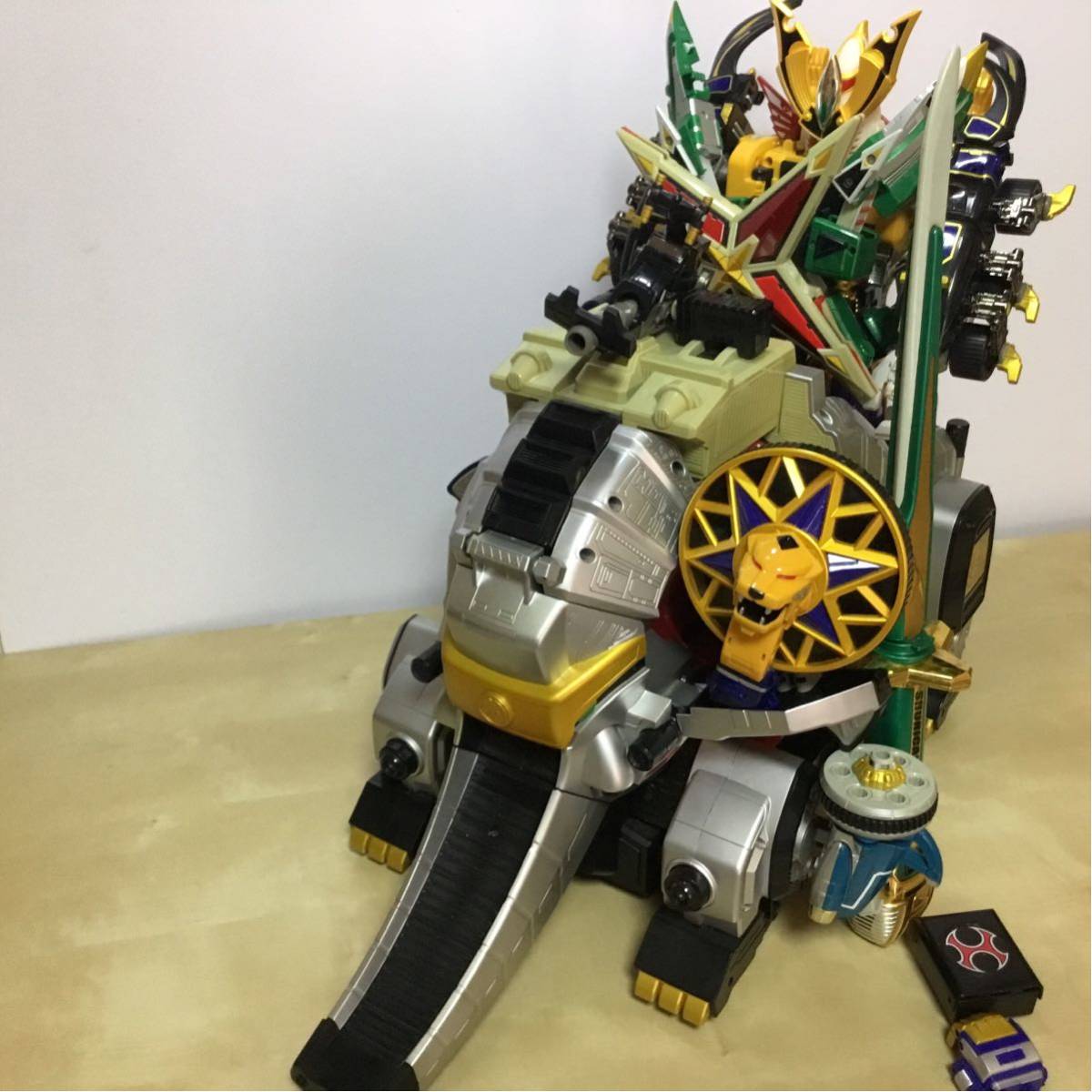 天雷旋風神 DX 大量セット 140cm ハリケンジャー ロボ シリーズ 轟雷神