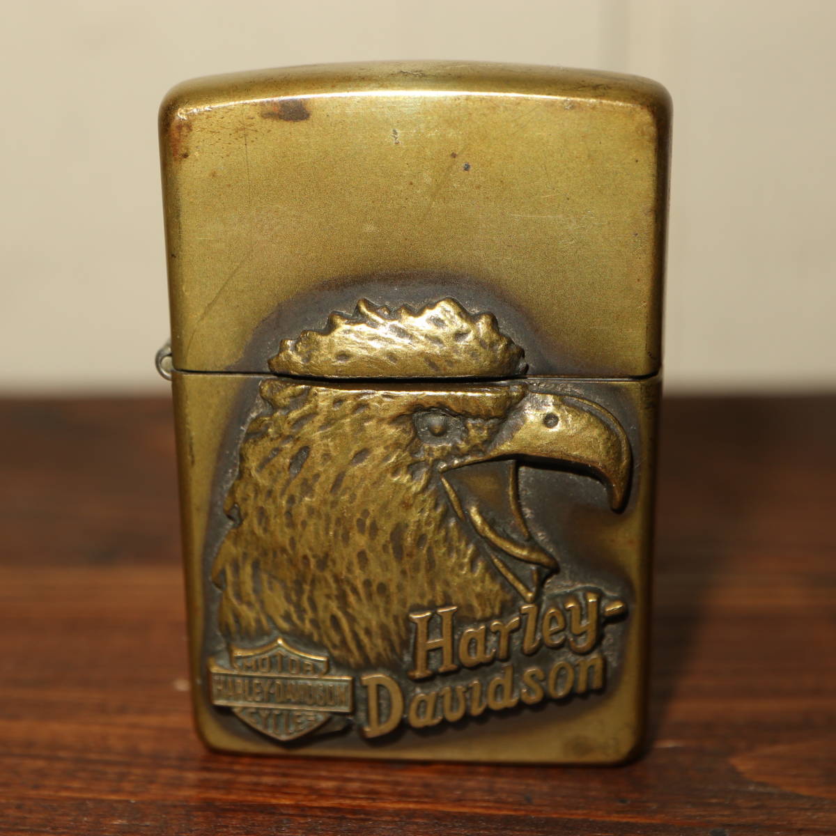 ジッポー ZIPPO 1993年製 ハーレー ブラス イーグル ／Harley Davidson