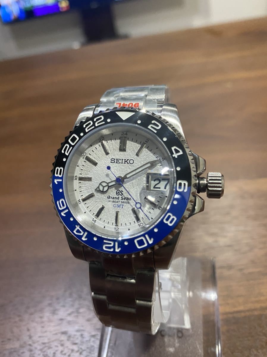 Dettagli dell'articolo SEIKO MOD カスタム腕時計 GS GMT