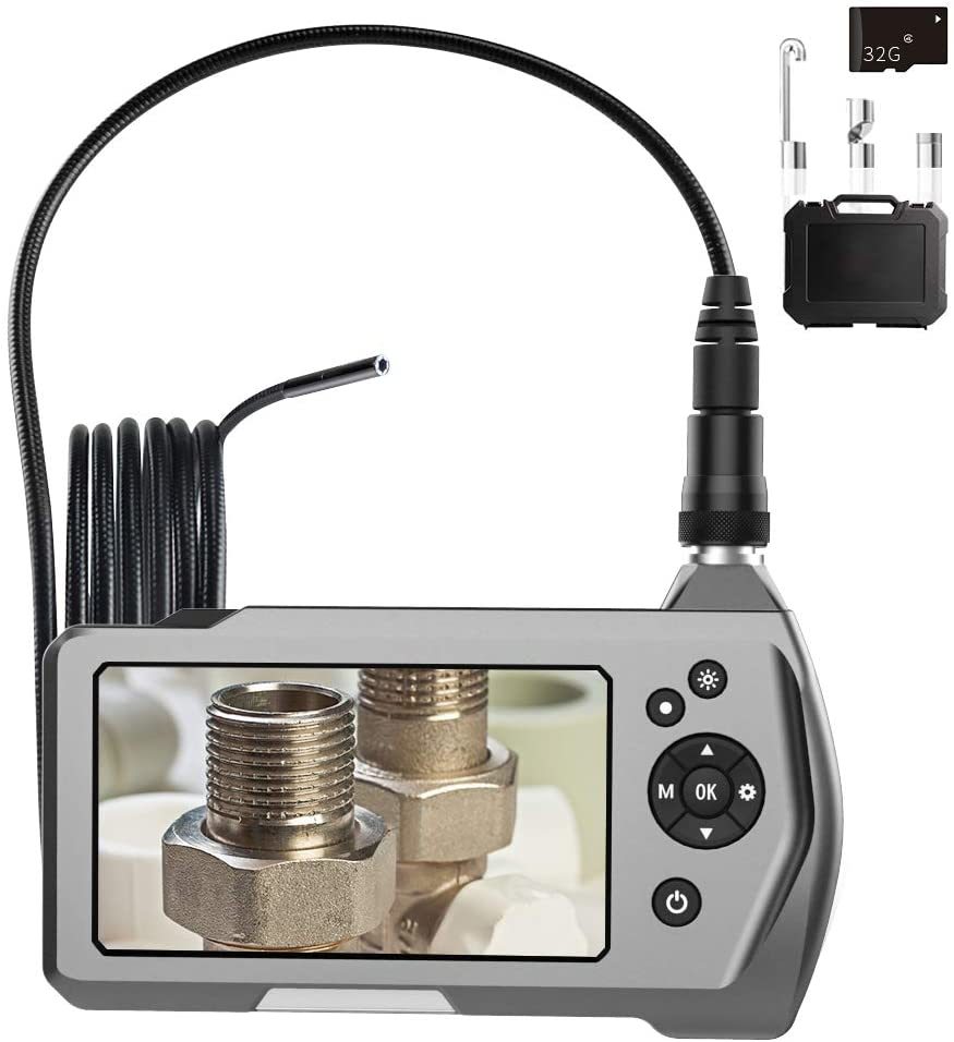今年人気のブランド品や ファイバースコープ n214 3.5'-1m-5.5mm Gメモリーカード 内蔵32 5.5mm直径カメラ IPSスクリーンスネークスコープスネークカメラ 4.5インチ 顕微鏡