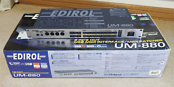 Roland/EDIROL UM-880|8イン/8アウト USB MIDIインターフェース
