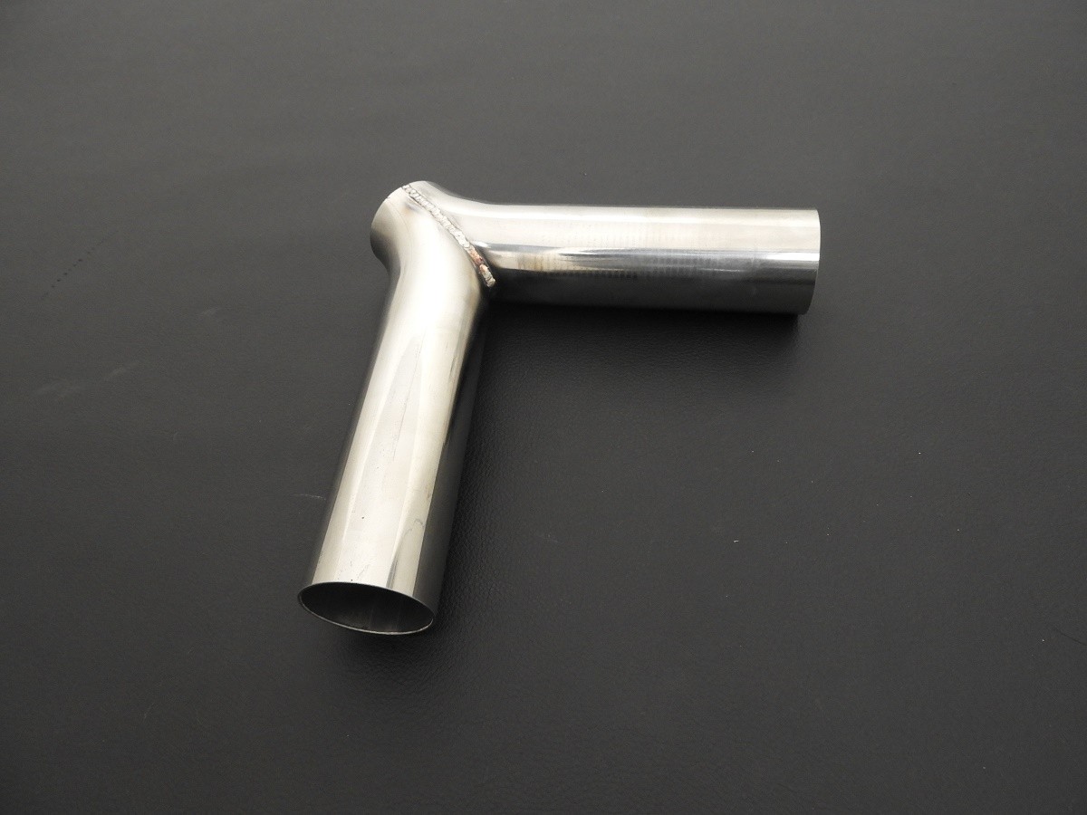  divergence pipe stainless steel 50.8Φ 45° one-off DIY car parts 