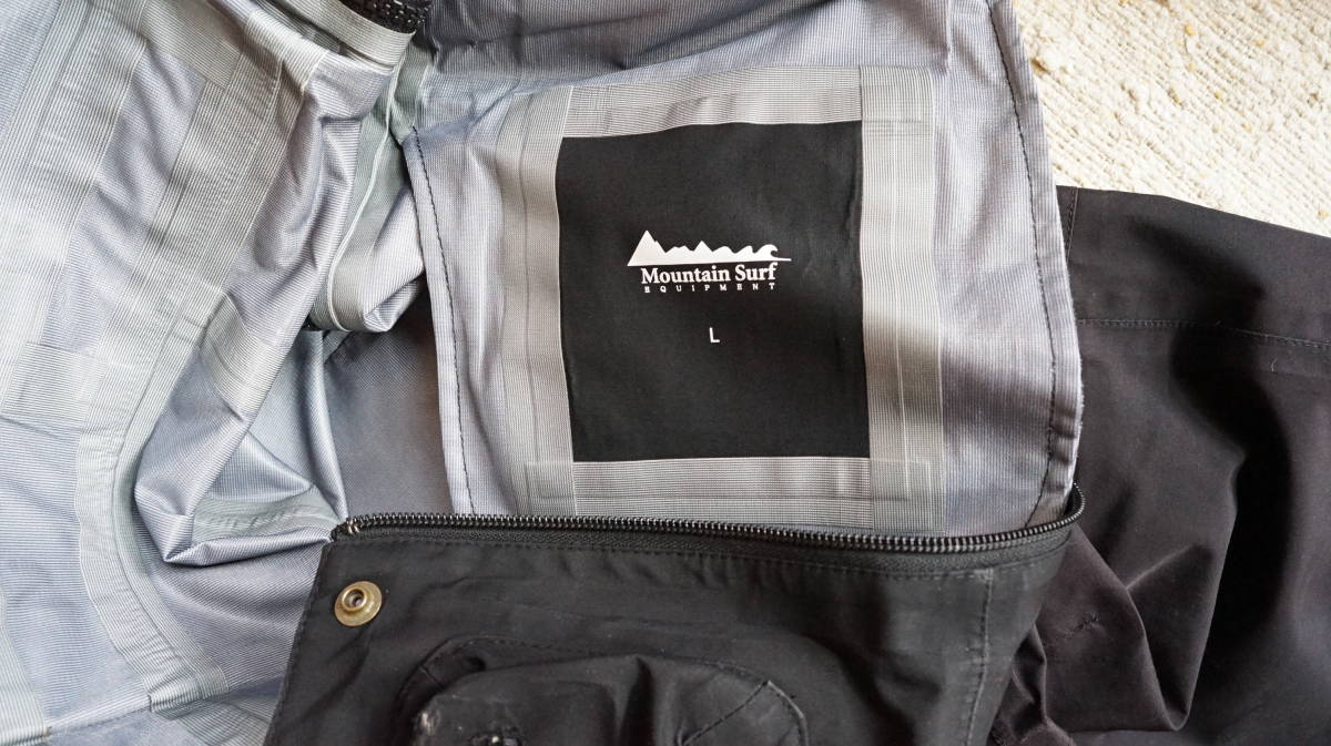 MOUNTAIN SURF EQUIPMENT スノーボード ウェア GUIDE SERIES Lサイズ (ジャケット&ハーフビブパンツ)
