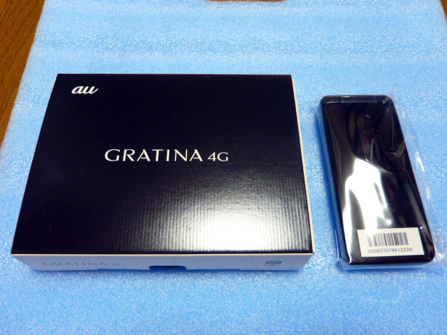 注目 送料込 新品 未使用 黒 一括購入 白ロム KYF31 4G GRATINA グラ