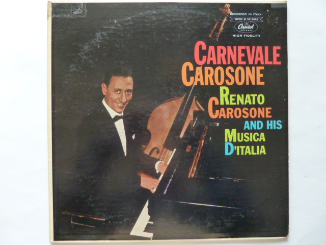 ◎インストルメンタル■レナート・カロゾーネ / RENATO CAROSONE■ CARNEVALE CAROSONE_画像1