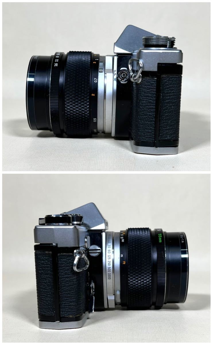 OLYMPUS オリンパス OM-1 フィルムカメラ OM-SYSTEM G.ZUIKO AUTO-S 1:1.2 f=55mm レンズ ジャンク_画像3