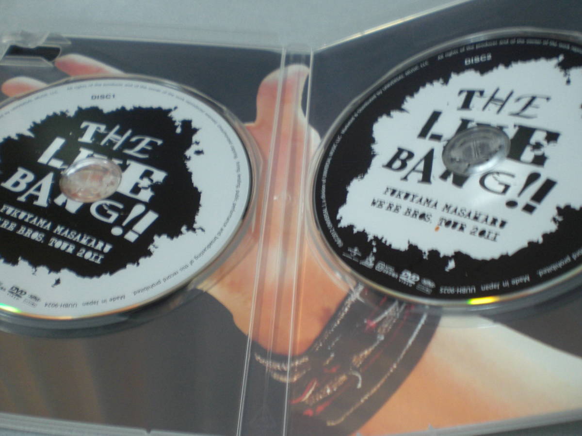 2DVD 福山雅治WE'RE BROS. TOUR 2011 THE LIVE BANG!! | JChere雅虎
