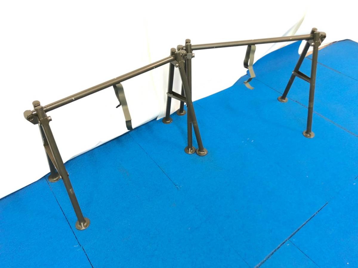 ヤフオク! - 【米軍放出品】未使用品 折りたたみスタンド 2個 タンカ用...