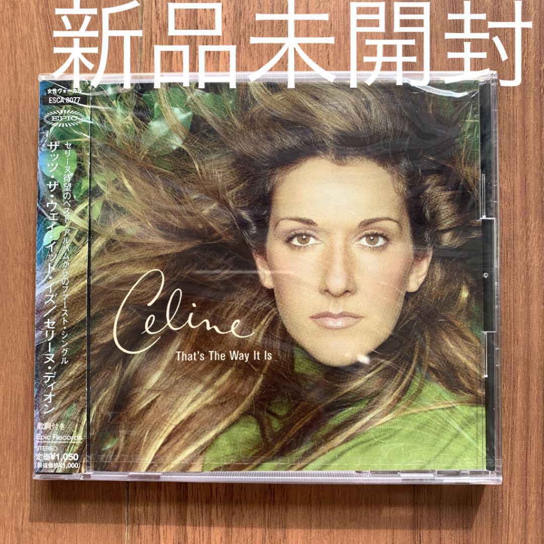 Celine Dion セリーヌ・ディオン That's The Way It Is ザッツ・ザ・ウェイ・イット・イズ 国内盤シングル 新品未開封 4