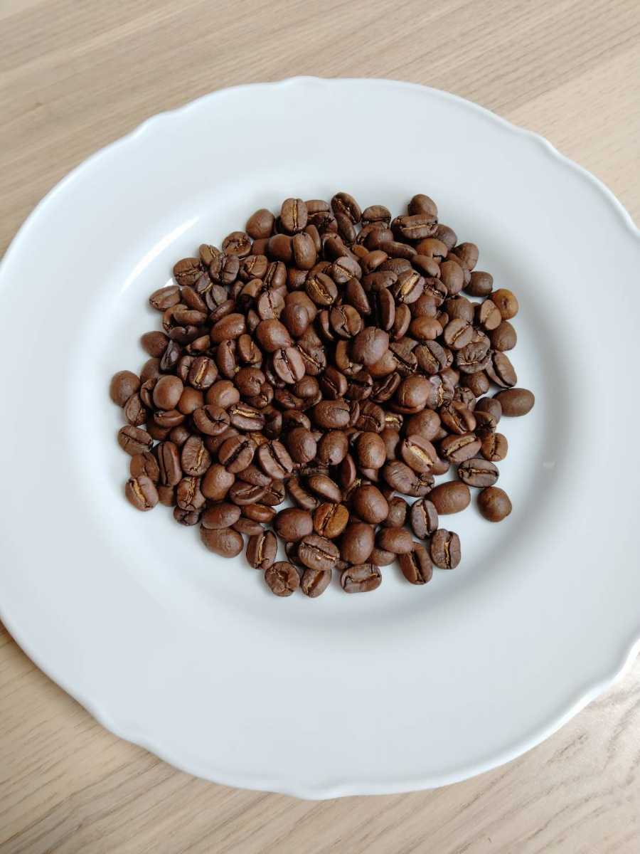 自家焙煎珈琲　コーヒー豆　オリジナル　　オープン価格　100g　ブレンド_画像2