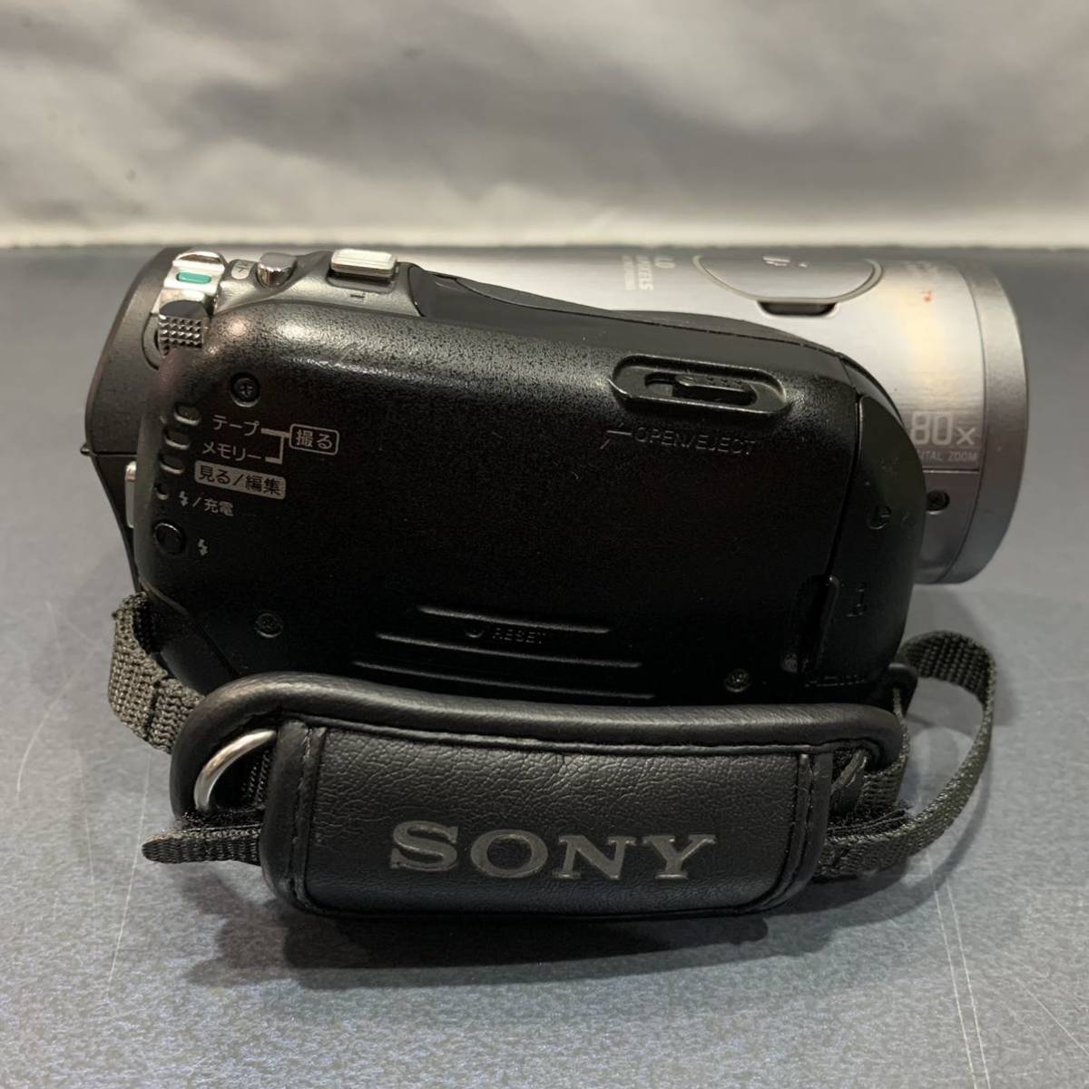 SONY デジタルHDビデオカメラ HDR-HC3 ハンディーカム 本体のみ miniDVムービー ミニDVカム 高画質ナイトショット仕様 録画再生可 ジャンク_画像4