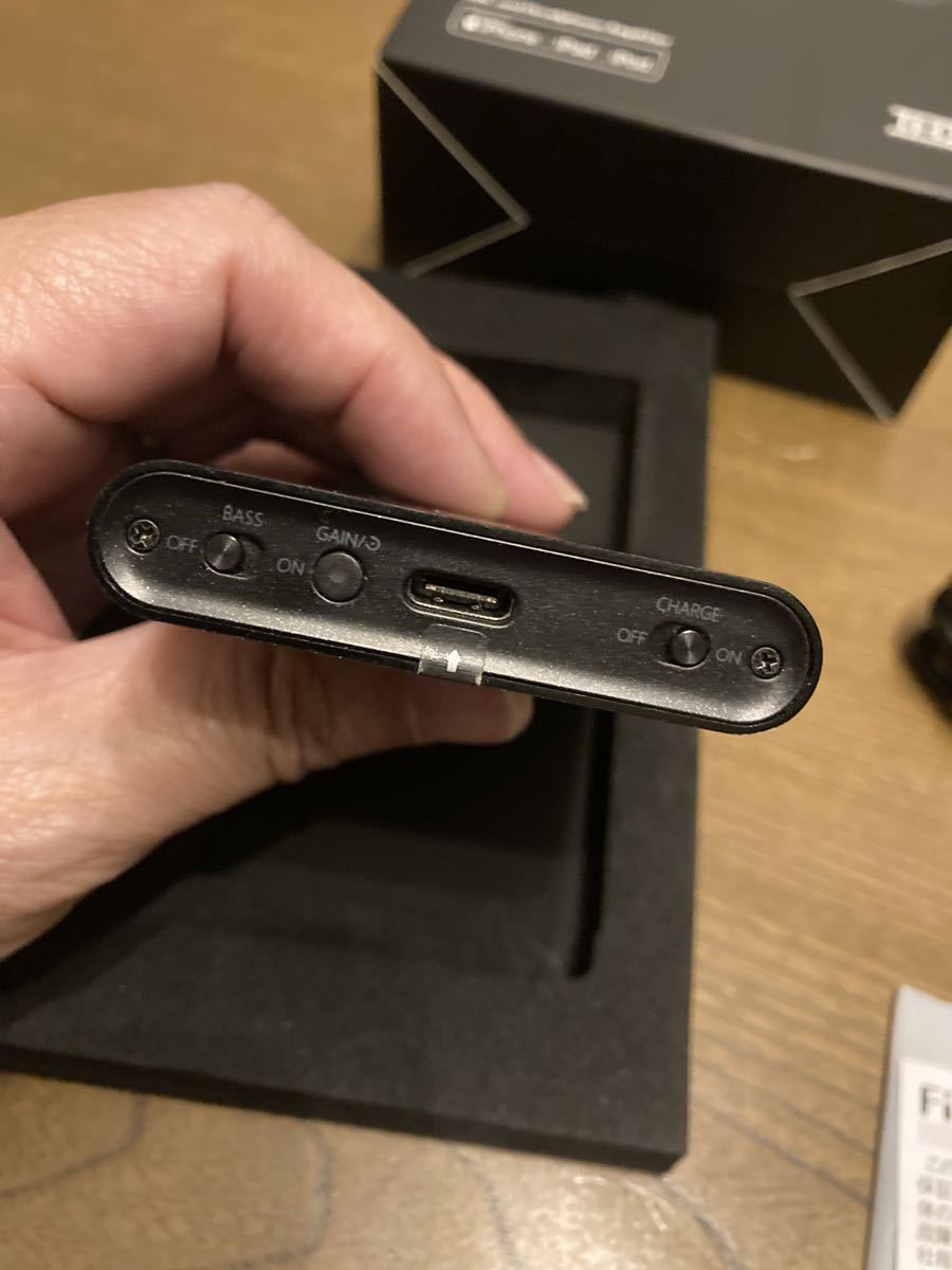 1円〜美品！FiiO Q3 DACポータブルアンプ ポタアン ハイレゾ iPhone