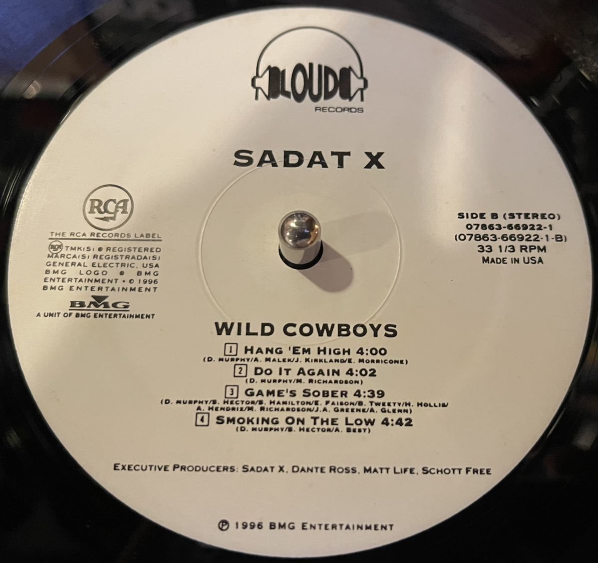 【US ORIGINAL/Hiphop/2LP】Sadat X Wild Cowboys / 試聴検品済_画像4