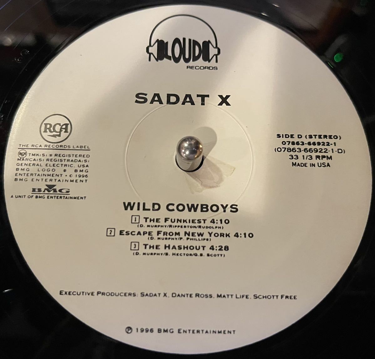 【US ORIGINAL/Hiphop/2LP】Sadat X Wild Cowboys / 試聴検品済_画像6