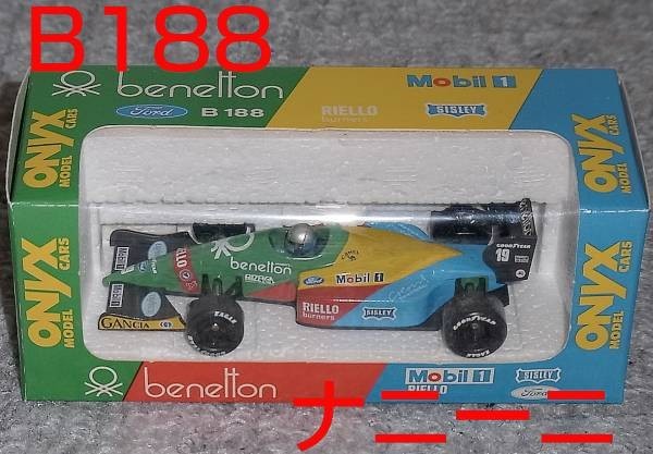 ONYX 1/43 ベネトン フォード B188 ナニーニ 1988 BENETTON FORD_画像1