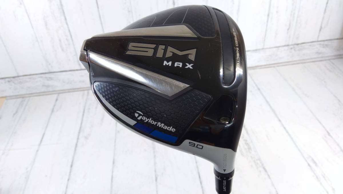 ドライバー◇TaylorMade◇テーラーメイド◇SIM MAX◇シムマックス◇2020年モデル◇TENSEI BLUE TM50◇ヘッドカバー付き◇ゴルフ◇右利き◇