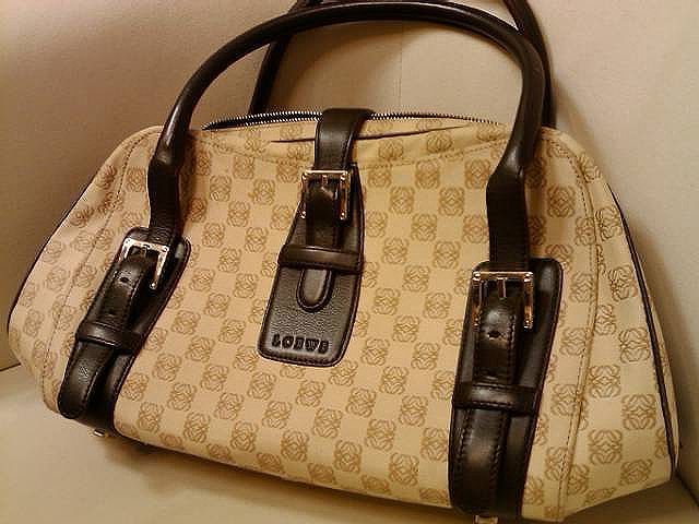 最新 ☆即決☆ロエベ（LOEWE）ベージュ系 キャンバス トート