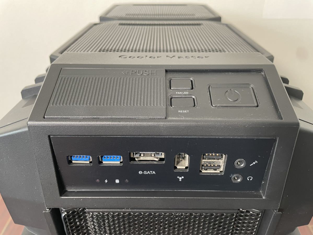 舗 ほぼ未使用 Cooler Master HAF X フルタワー ATX ケース PCケース