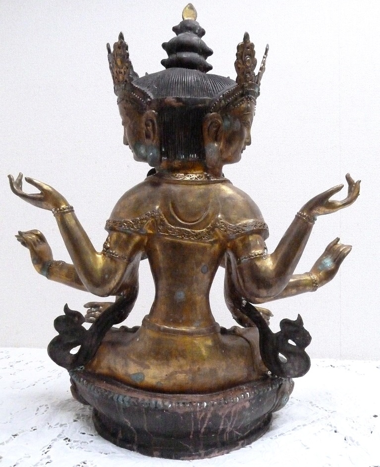 ヤフオク! BM真鍮製 ネパール 仏像 神 大明永楽年製 高さ5