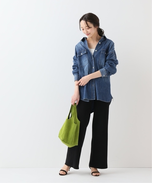 送料無料 美品 SLOBE IENA スローブイエナ LE DENIM BIGシャツ F 送料無料 美品 SLOBE IENA スローブイエナ LE DENIM BIGシャツ F