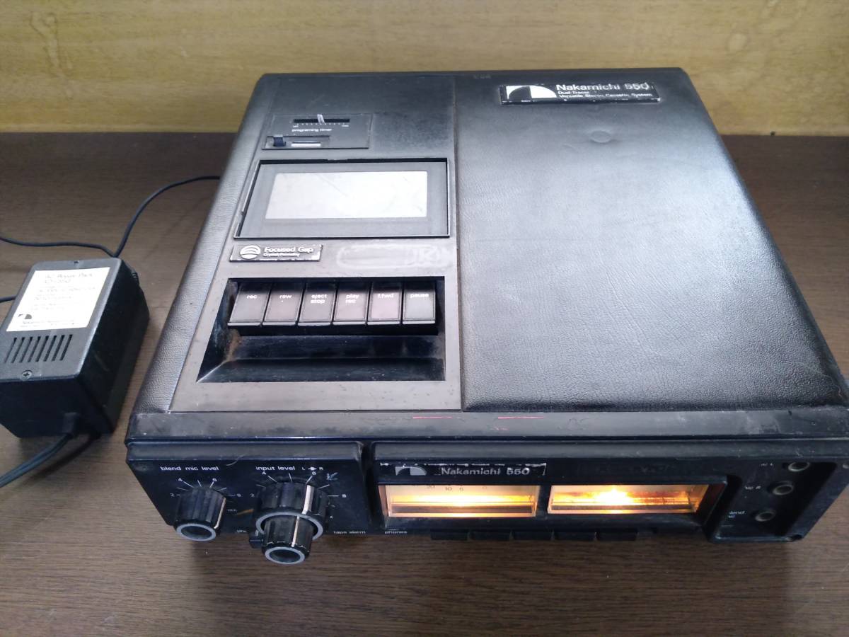 Nakamichi 550　Versatile Cassette System　ジャンク_画像2